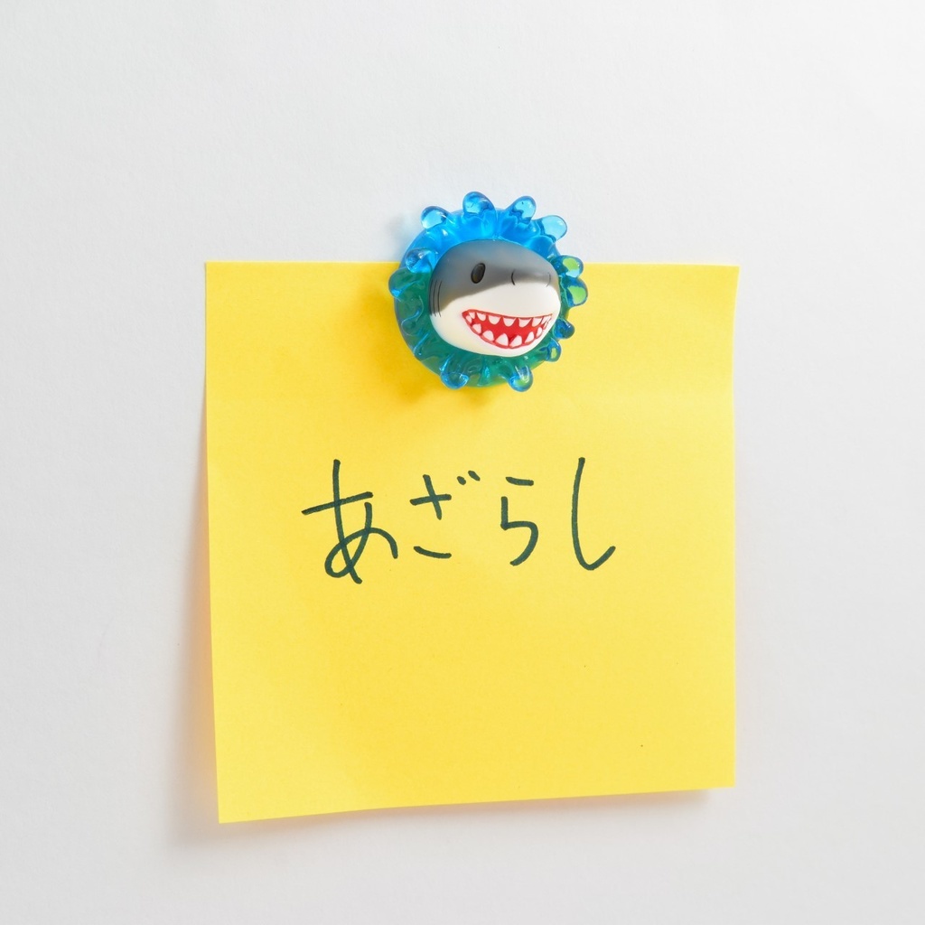 海からサメのマグネット
