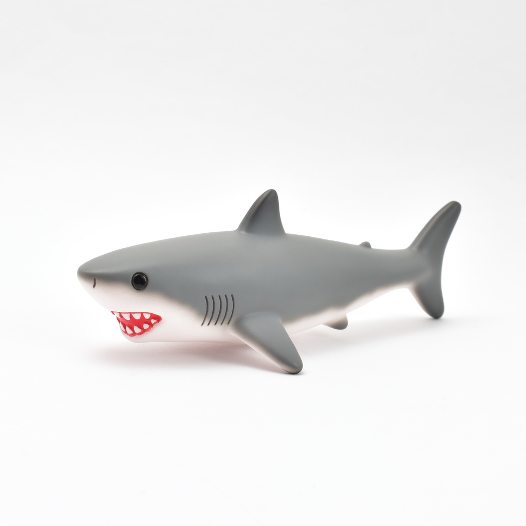 サメのフィギュア「ほほじろ」