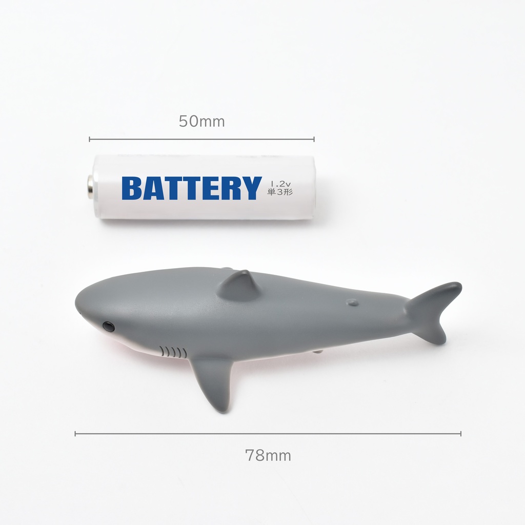 サメのフィギュア「ほほじろ」