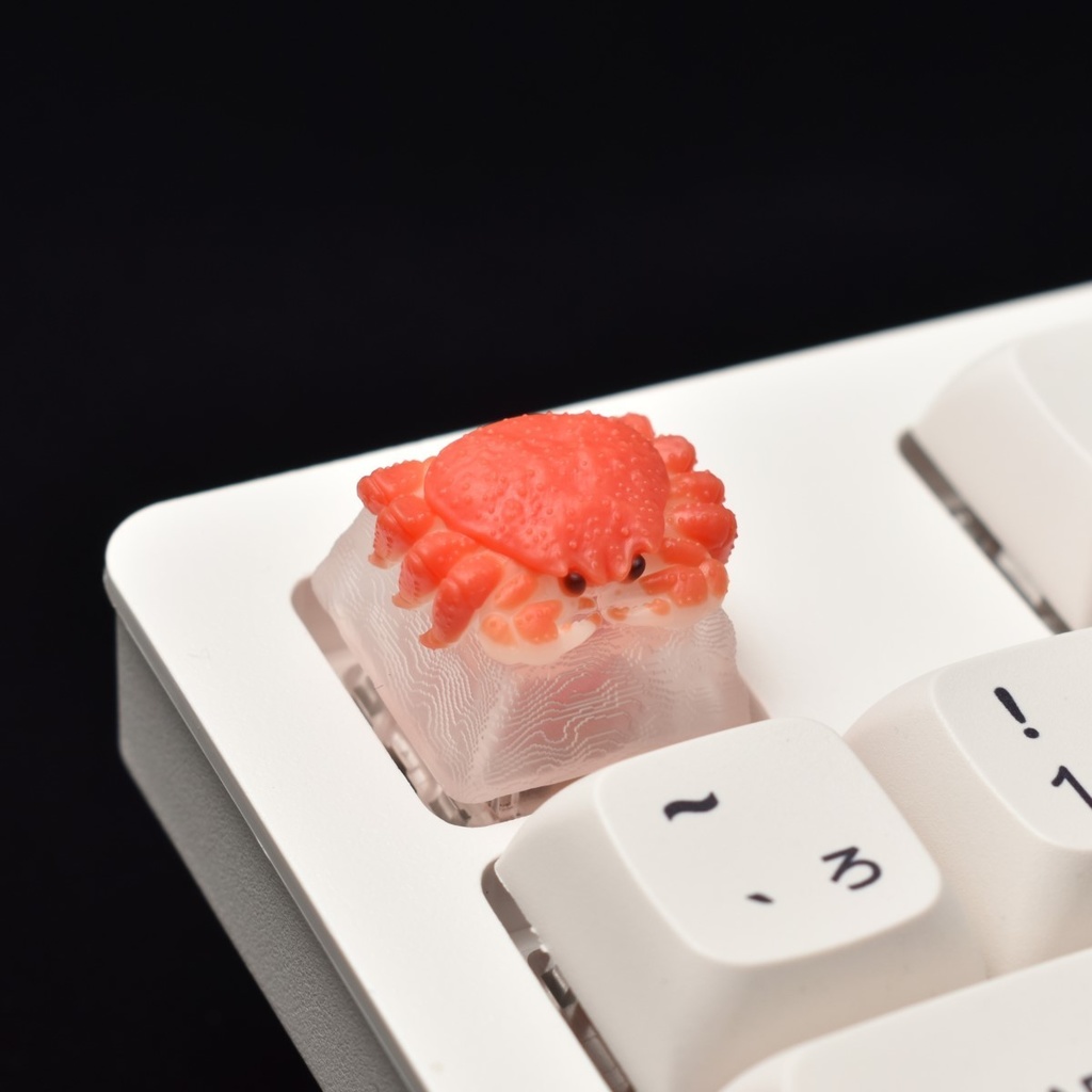 茹でかにキーキャップ