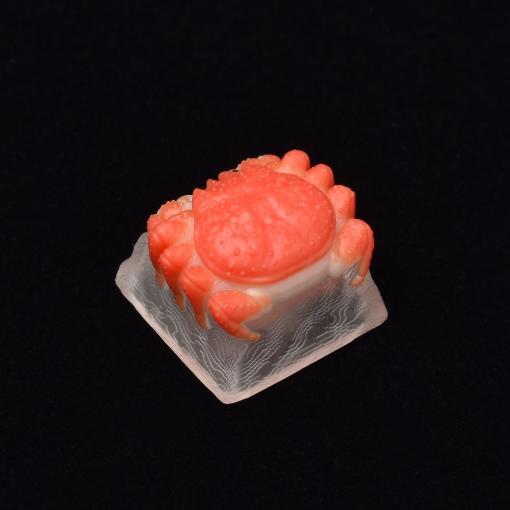 茹でかにキーキャップ