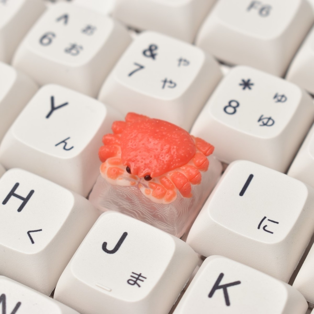 茹でかにキーキャップ