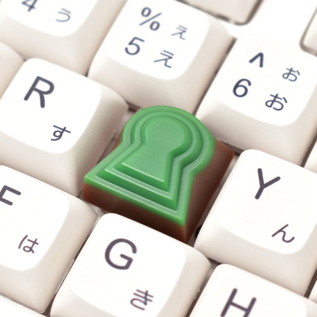 前方後円墳キーキャップ