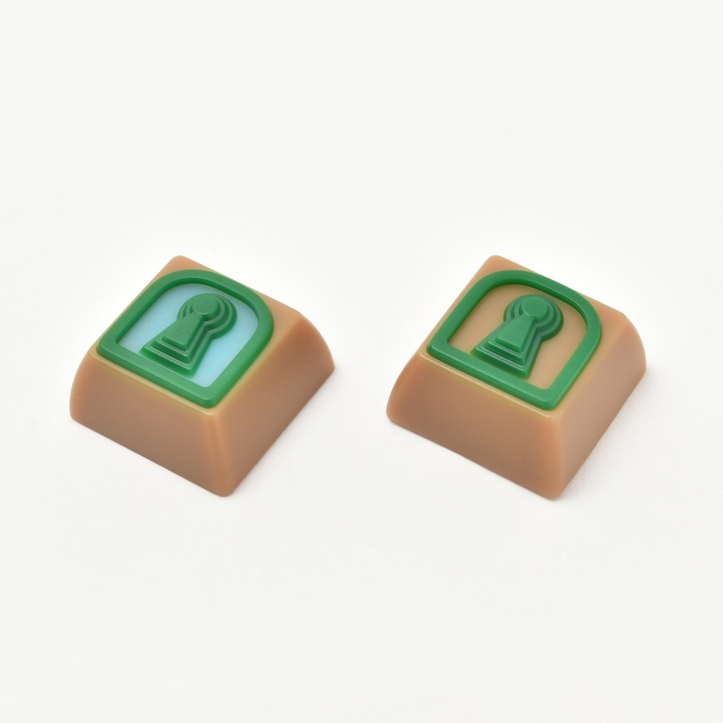 前方後円墳キーキャップ その2