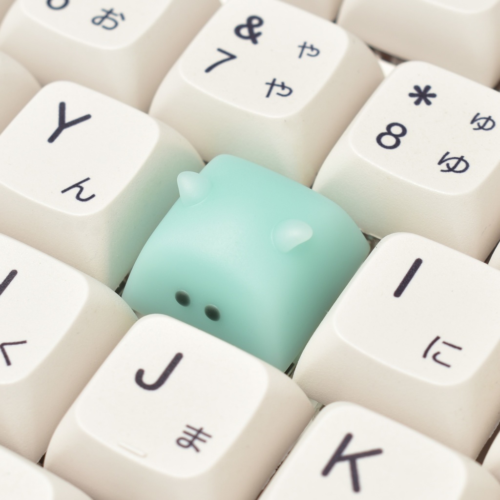 深海生物キーキャップ メンダコ (ミント)