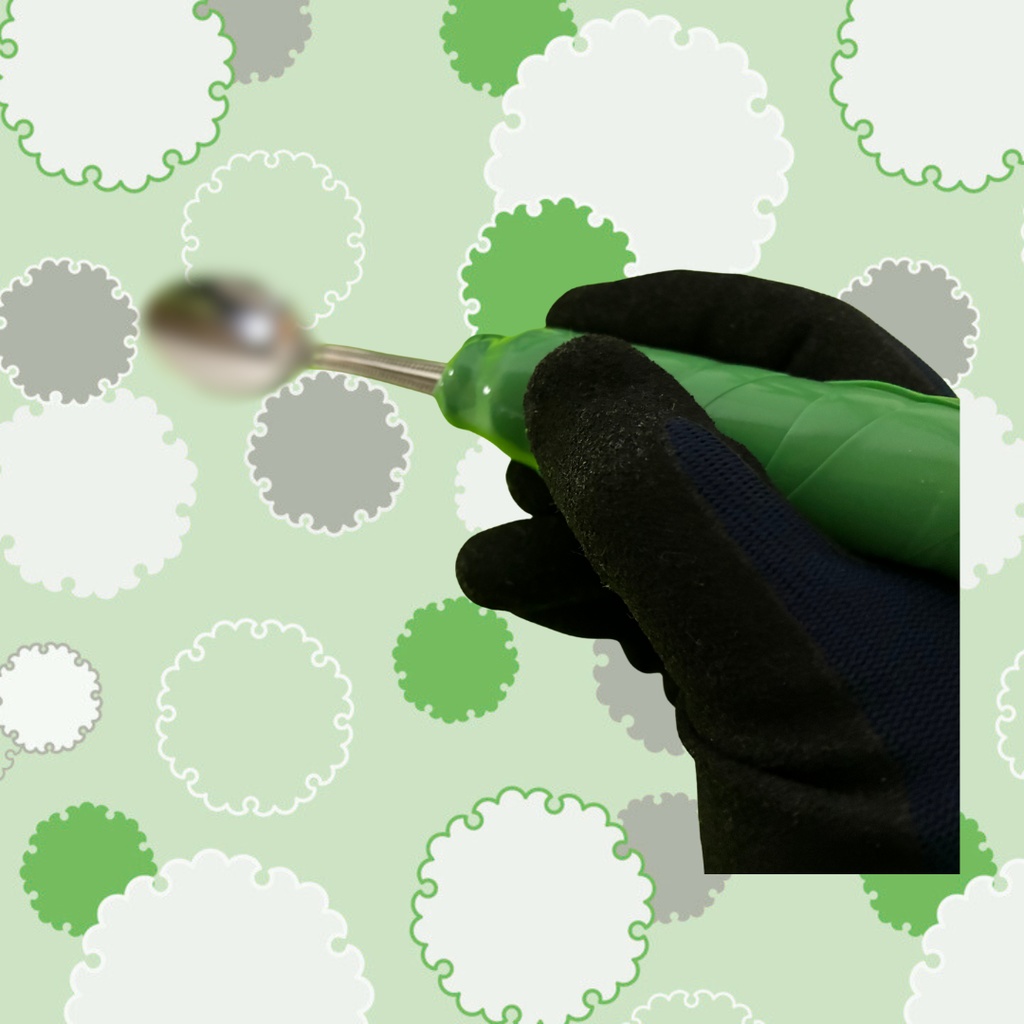 【3Dプリンター×ユニバーサルテープ】自助スプーン用土台