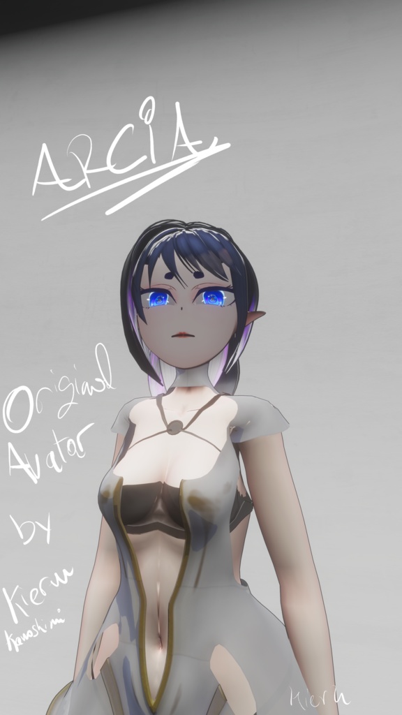 賢明なエルフの少女 - Arcia (アルシア)