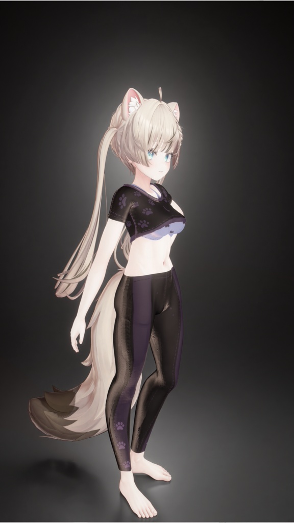 (Sport Set)KIERU NEKOFIT スポーティーセット for Manuka【VRChat】