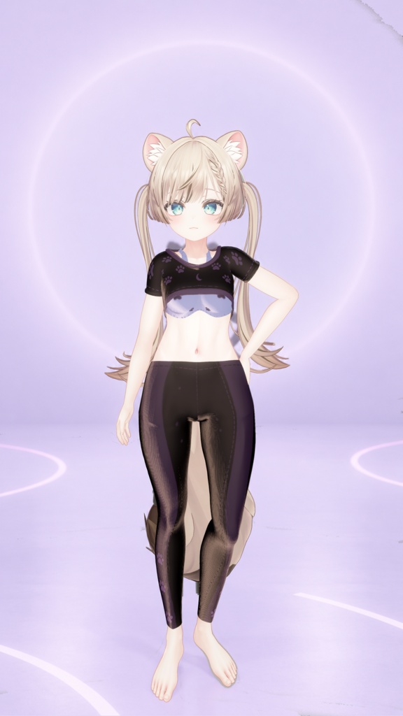 (Sport Set)KIERU NEKOFIT スポーティーセット for Manuka【VRChat】