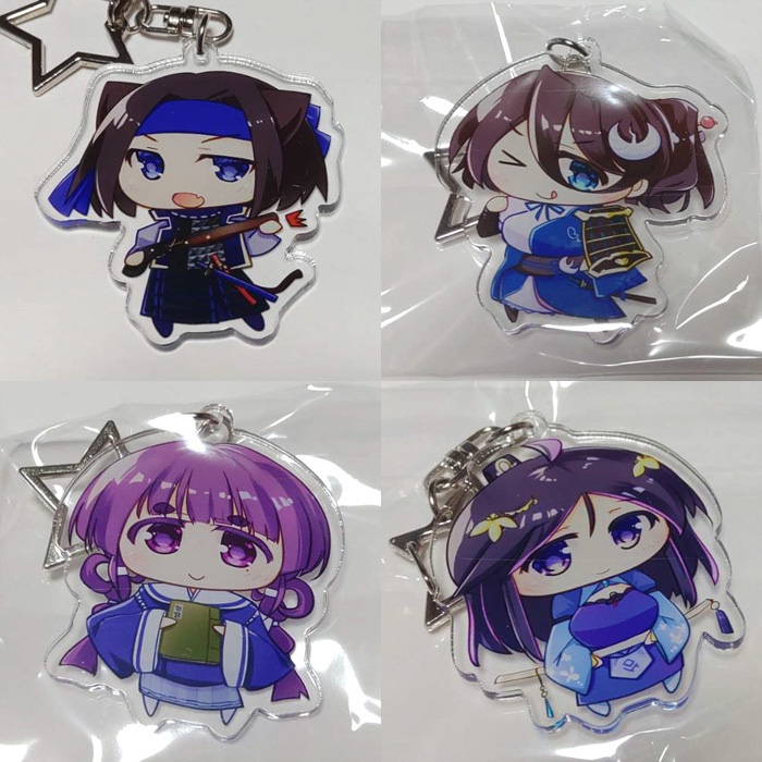 いけだしカルテットアクリルキーホルダー(全4種)