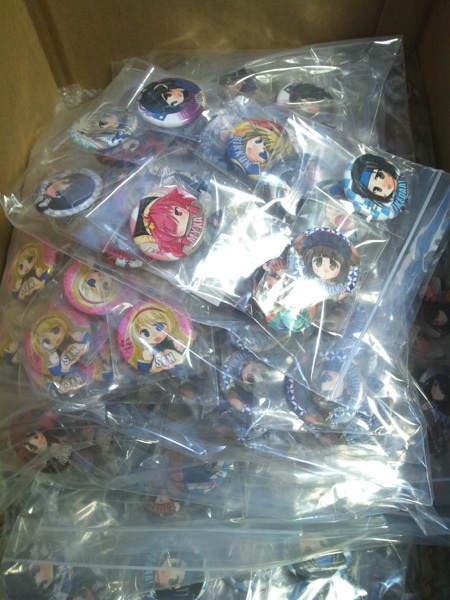 たいせんびよりバッジコレクション