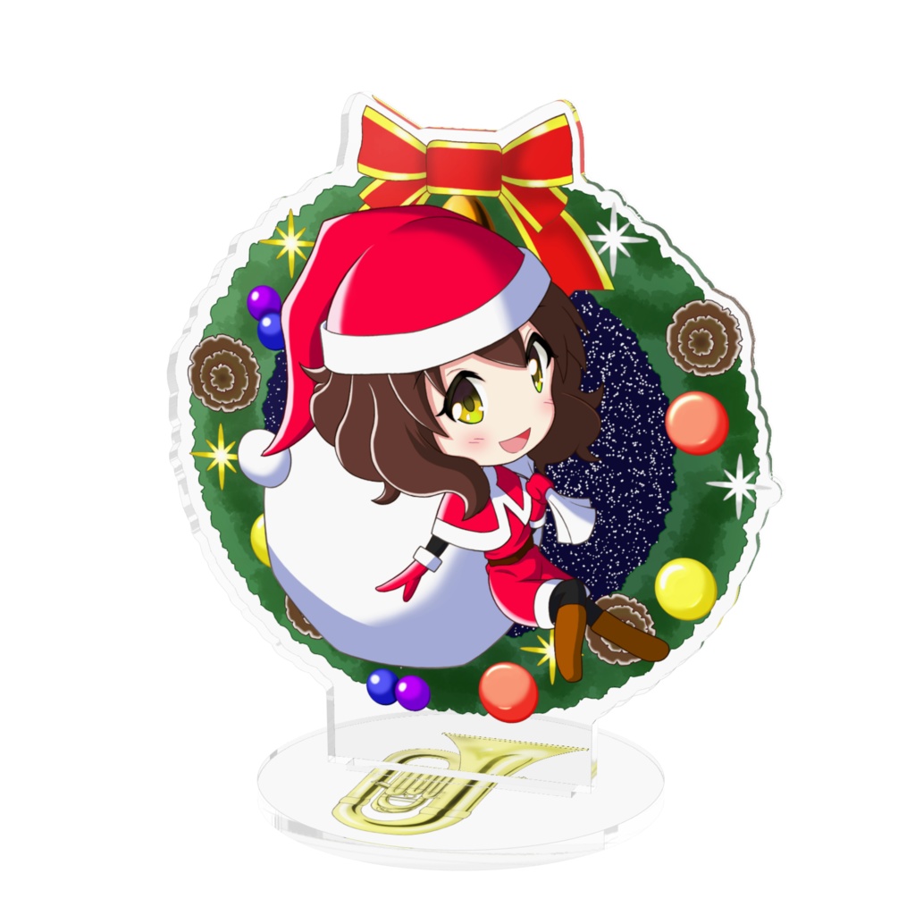 アクリルフィギュア久美子(クリスマス)