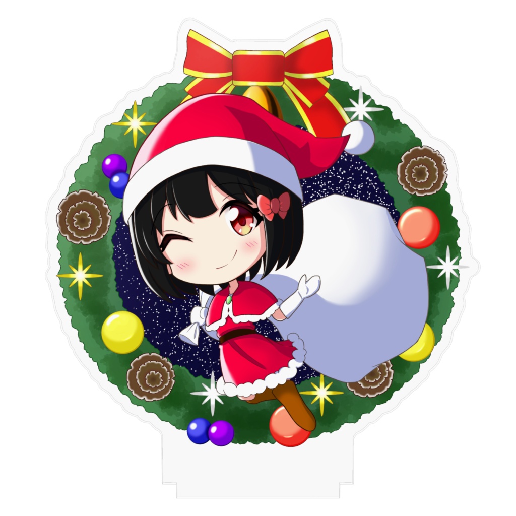 アクリルフィギュア奏(クリスマス)