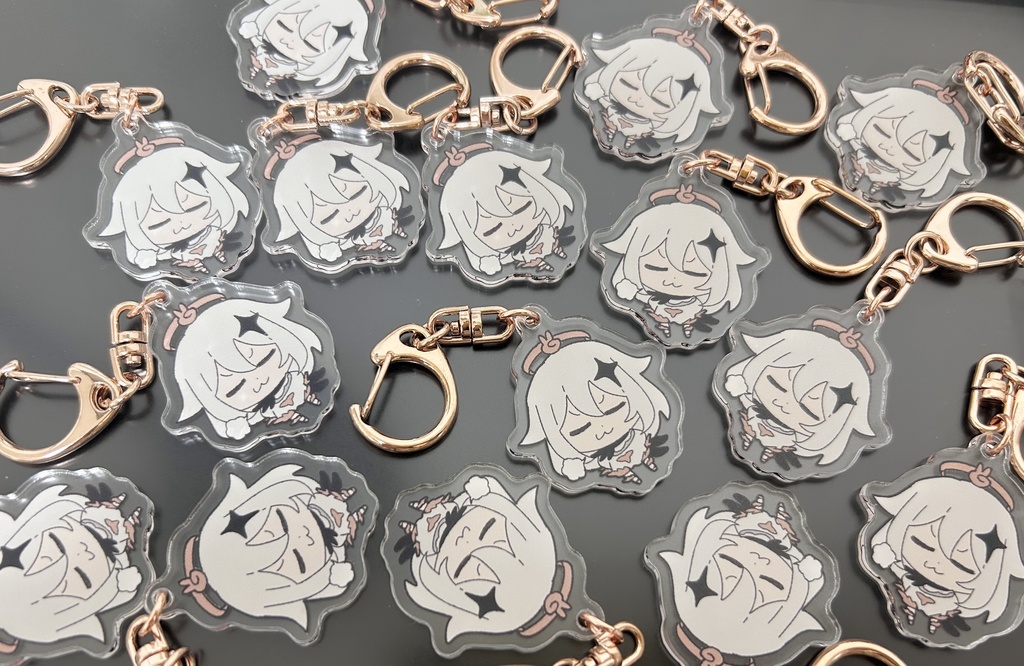 パイモンのえっへんアクキー