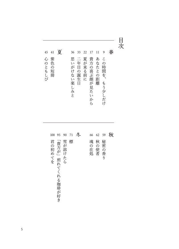 花の名を