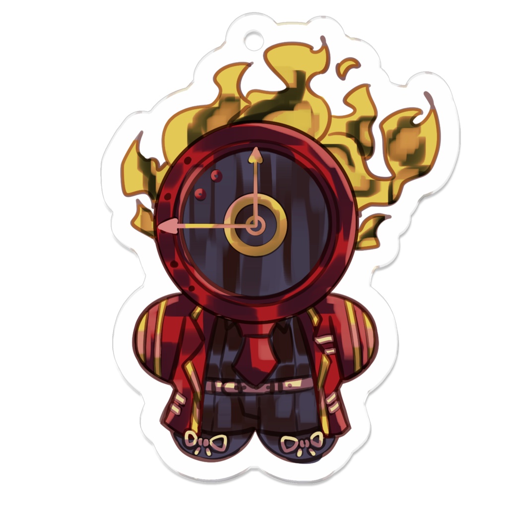 ダンテアクキー(Limbus Company Dante Acrylic Keychain)