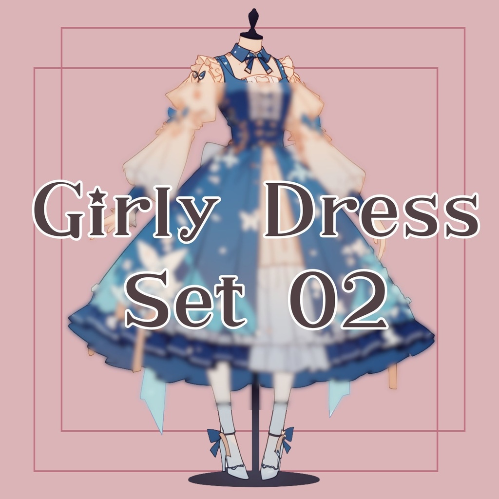 Girly Dress Set 02