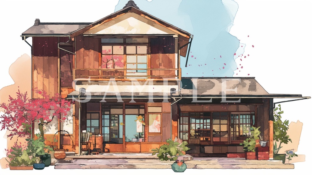 【背景素材】大正レトロセット 02