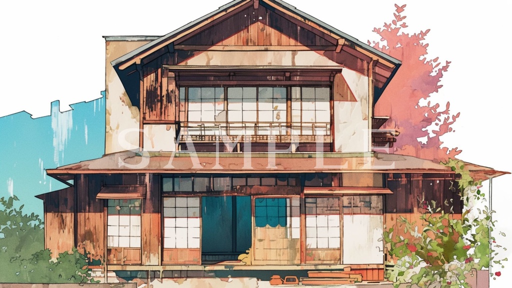 【背景素材】大正レトロセット 02