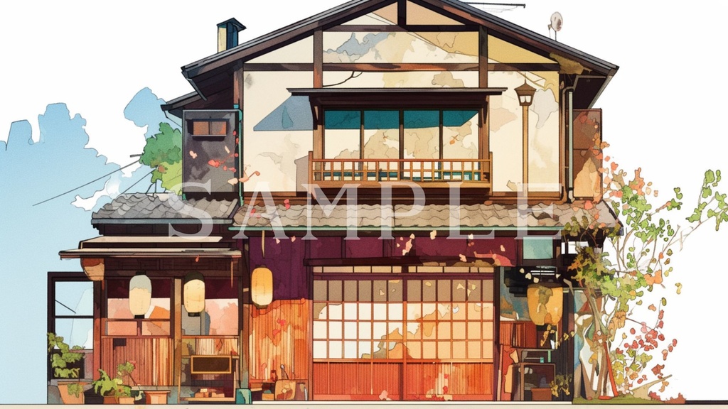 【背景素材】大正レトロセット 02