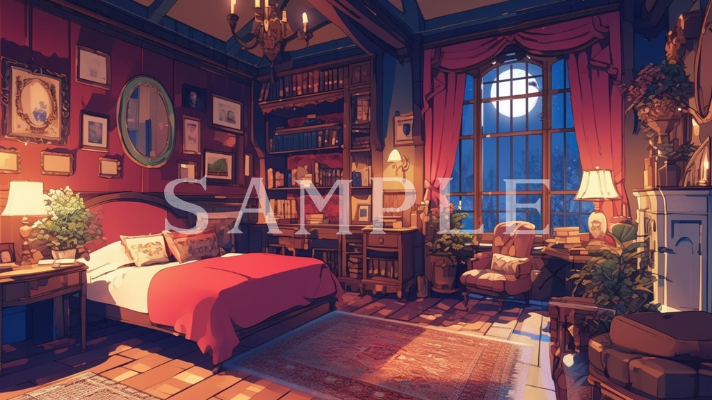 【背景画像】令嬢ルームセット 02