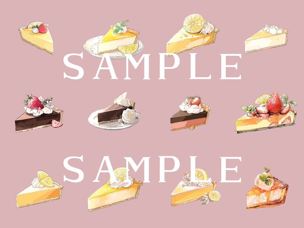 【透過済】タルトセット 01