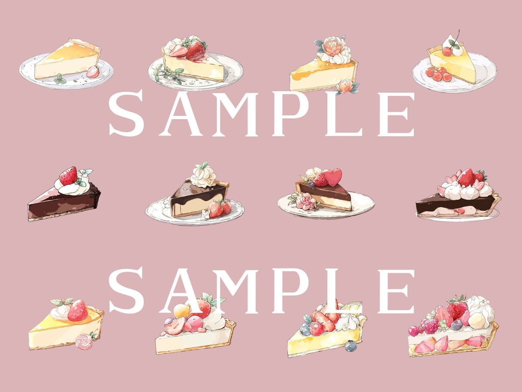 【透過済】タルトセット 01