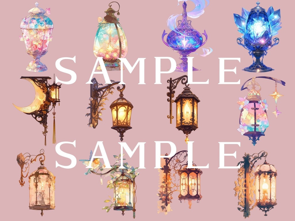 【透過済】ランプセット 01