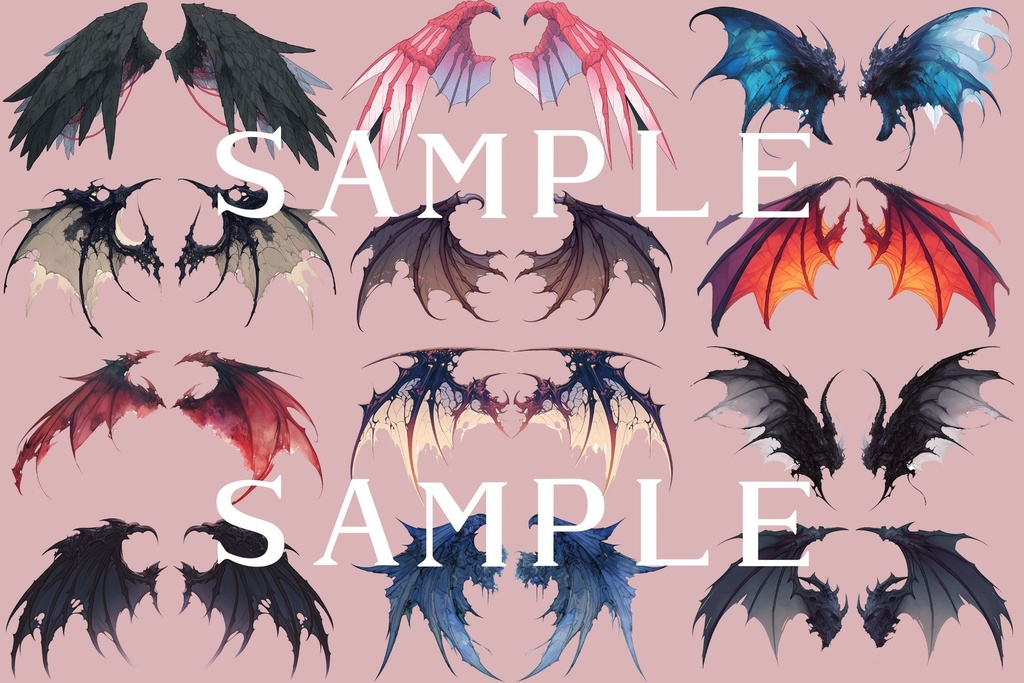 【透過済】天使と悪魔セット 01