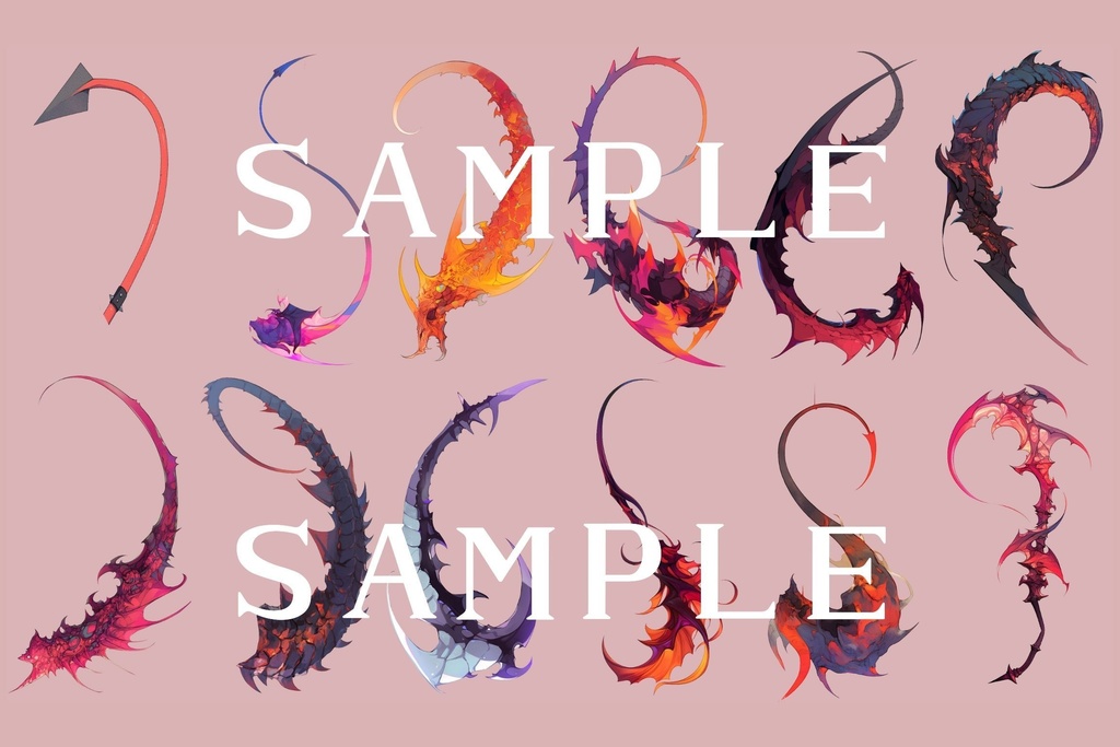 【透過済】天使と悪魔セット 01