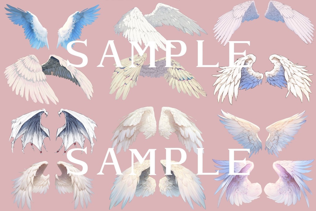 【透過済】天使と悪魔セット 01