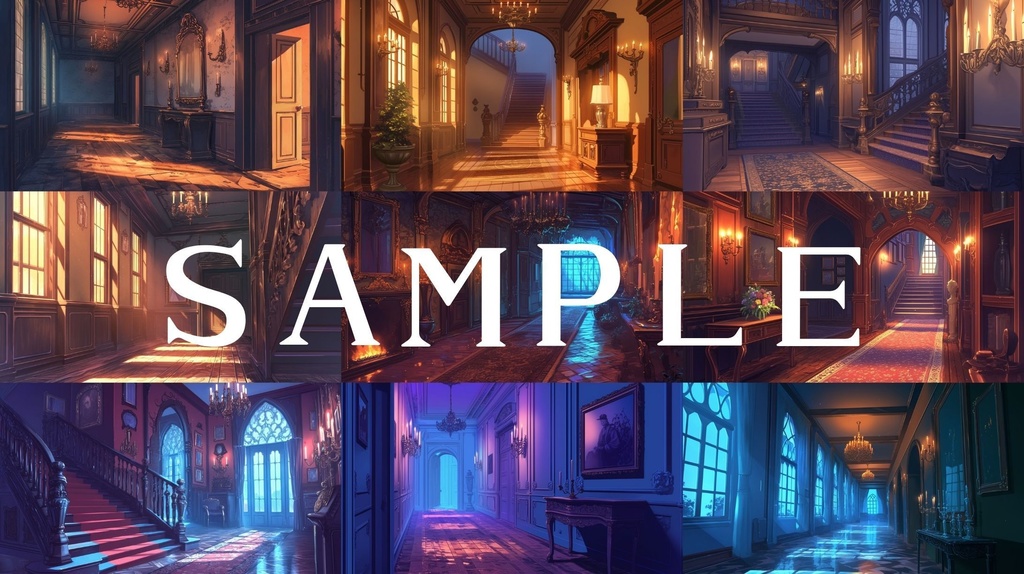 【背景画像】ホラーセット 01