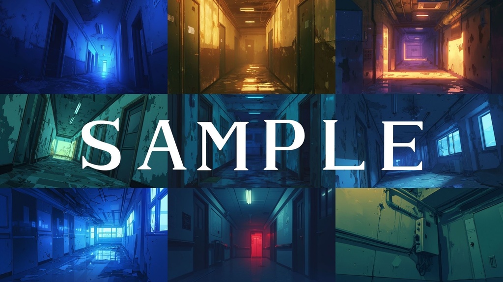 【背景画像】ホラーセット 01