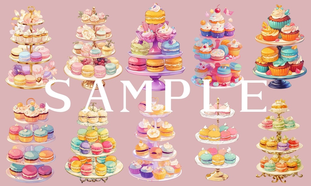 【透過済】アフタヌーンティーセット 02