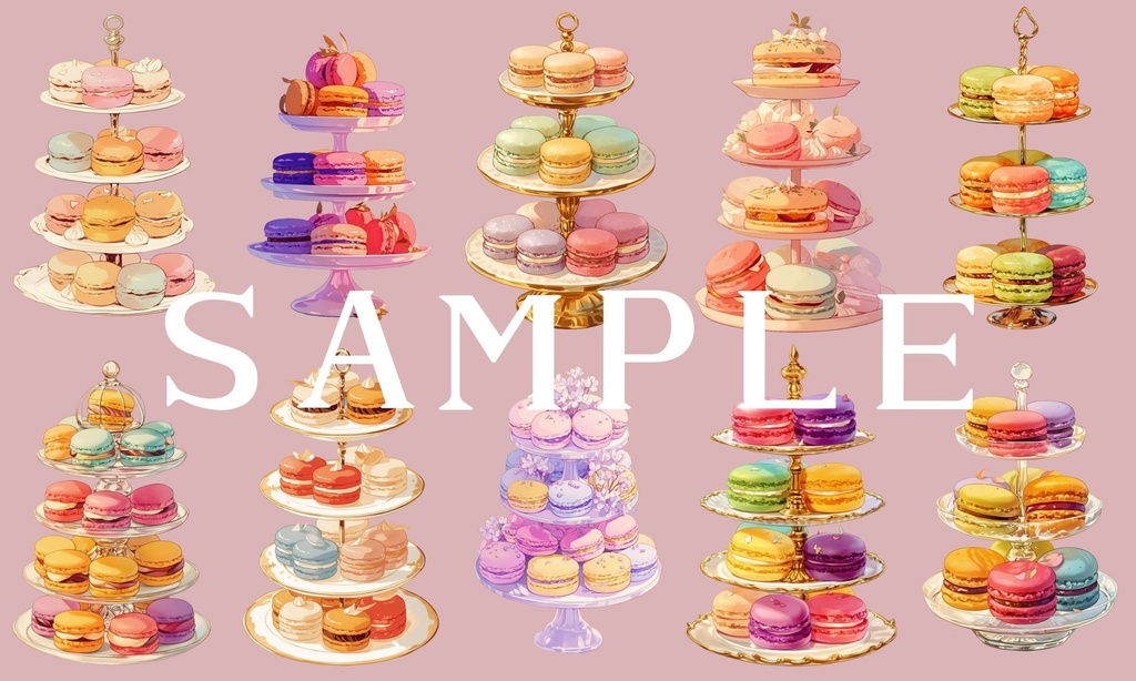 【透過済】アフタヌーンティーセット 02