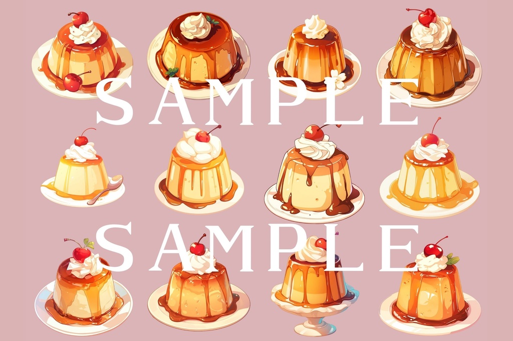 【透過済】カフェフードセット 01