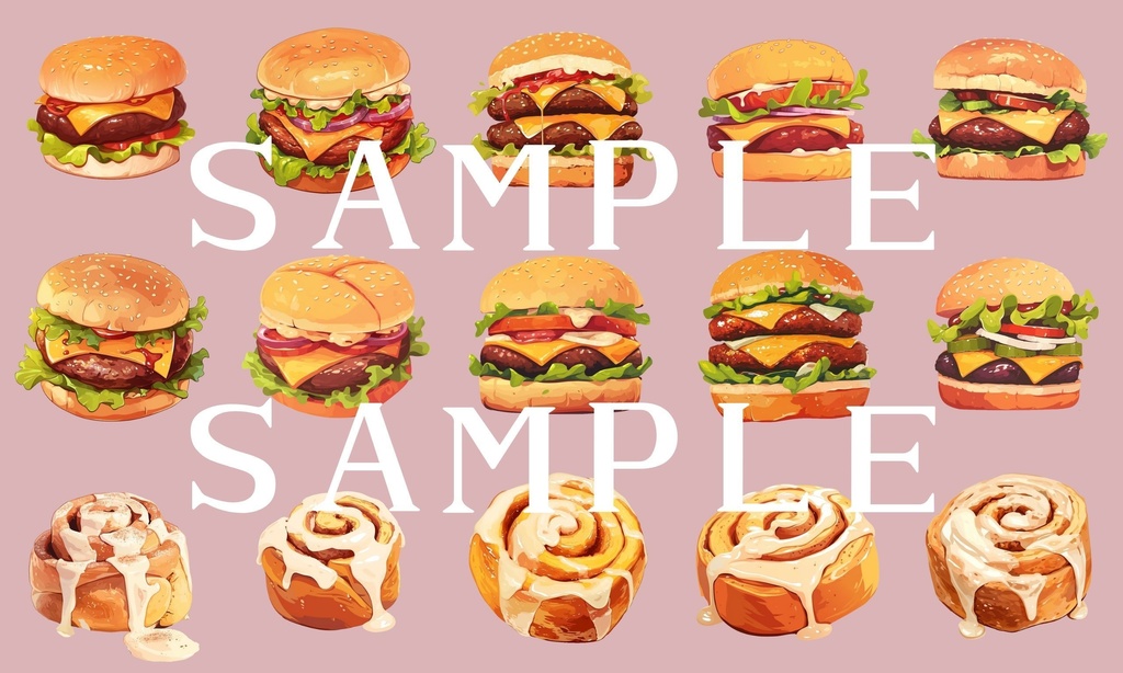 【透過済】いろいろパンセット 01