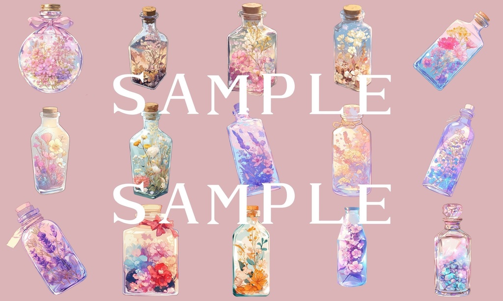 【透過済】ファンタジーボトルセット 01