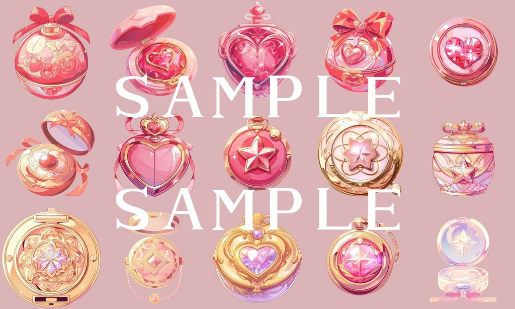 【透過済】魔法少女セット 01