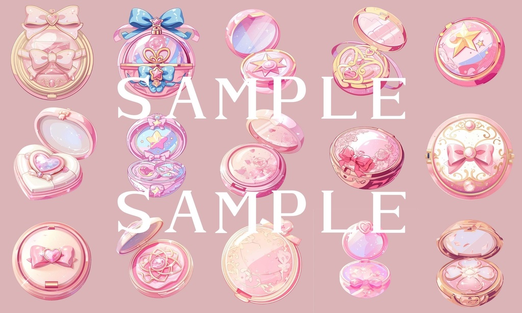 【透過済】魔法少女セット 01