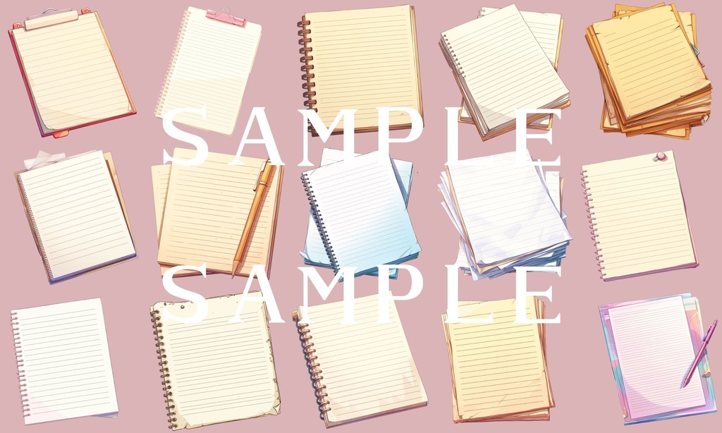 【透過済】レターセット 01