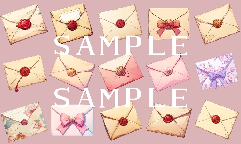 【透過済】レターセット 01