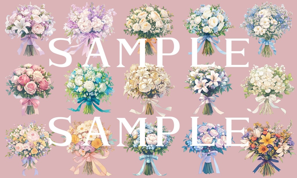 【透過済】ウェディングセット 02