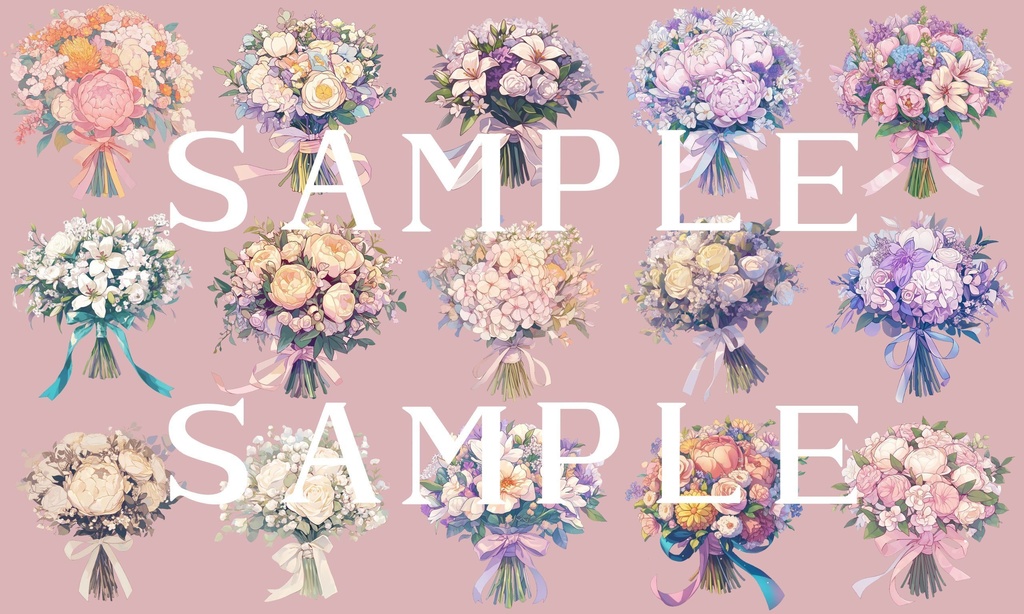 【透過済】ウェディングセット 02