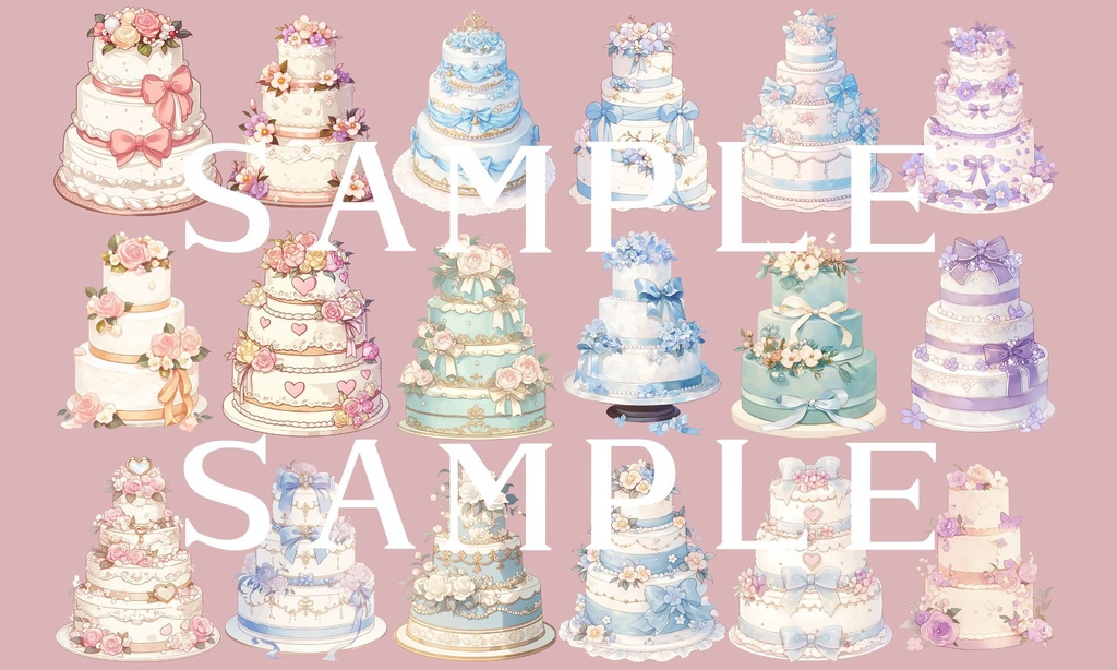 【透過済】ウェディングセット 02