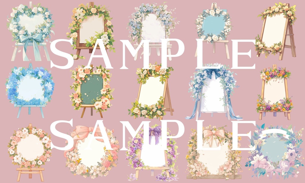 【透過済】ウェディングセット 02