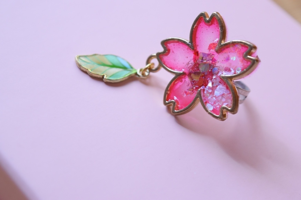 【鬼滅】恋柱風リング