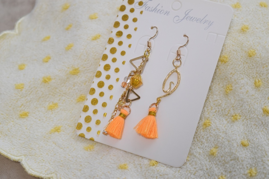 【鬼滅】善逸風タッセルイヤリング