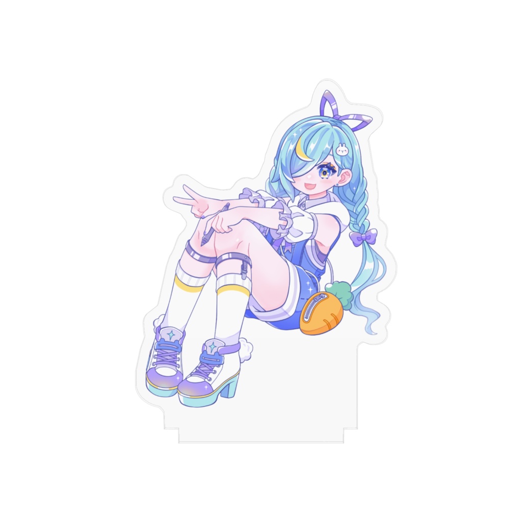 魔法少女ぴょん_通常お座りver(アクスタ - 100mm)