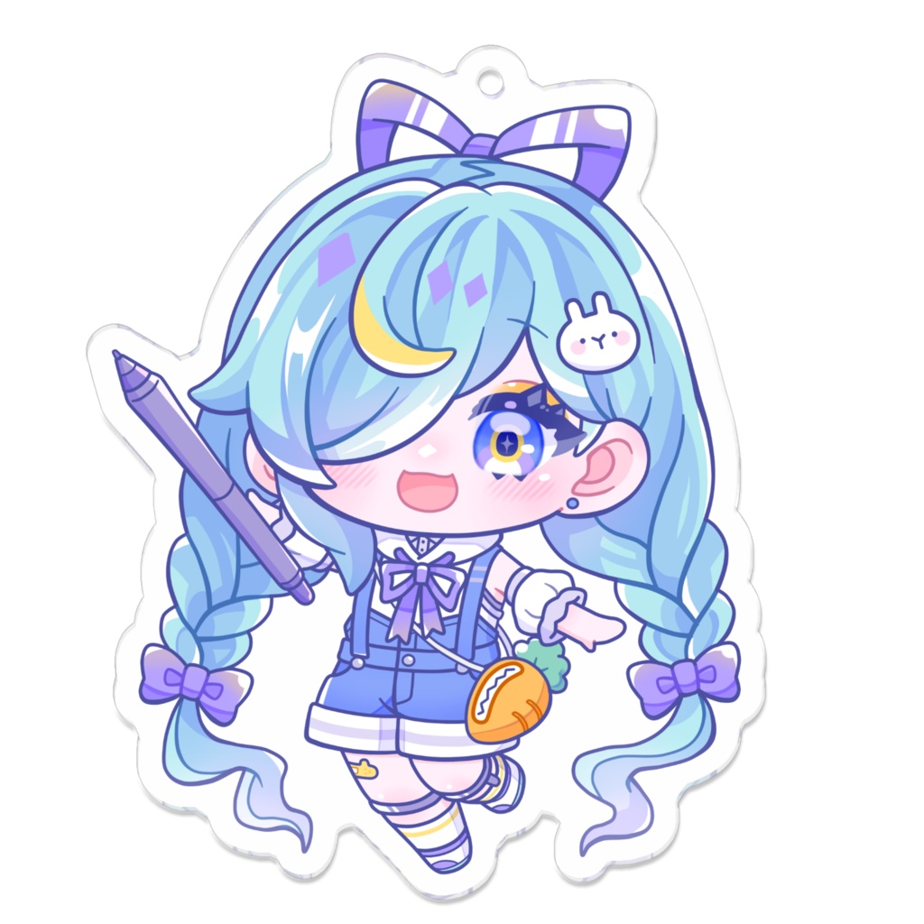 魔法少女ぴょん_通常ver(アクキー - 70mm)